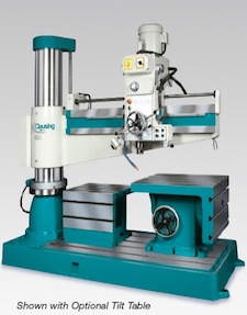Model CL 1250H Radial Arm Drill Press